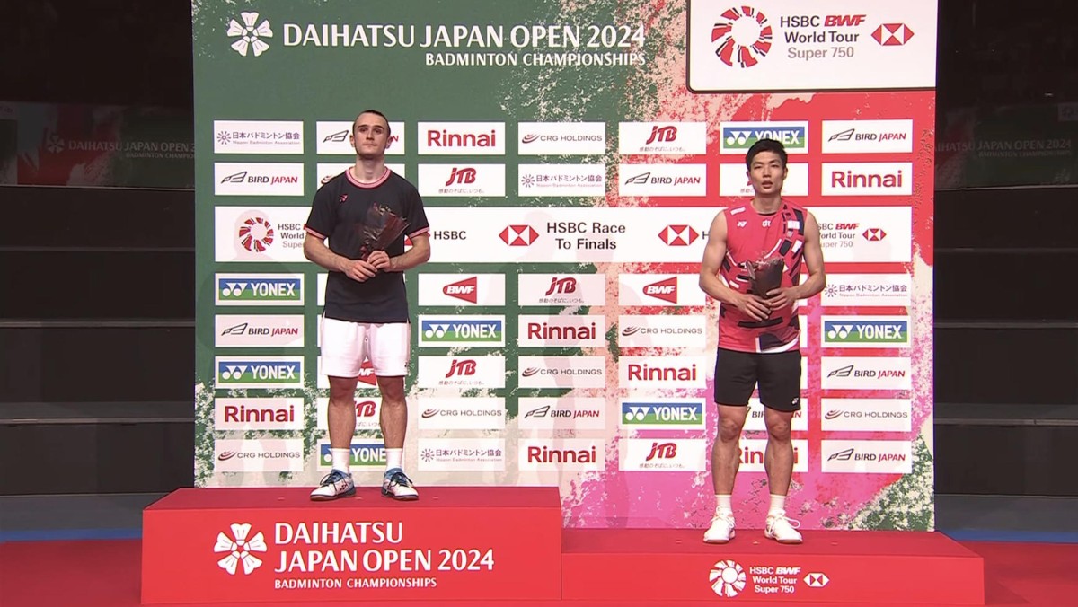 Các nhà vô địch giải DAIHATSU Japan Open 2024 - cấp độ super 750