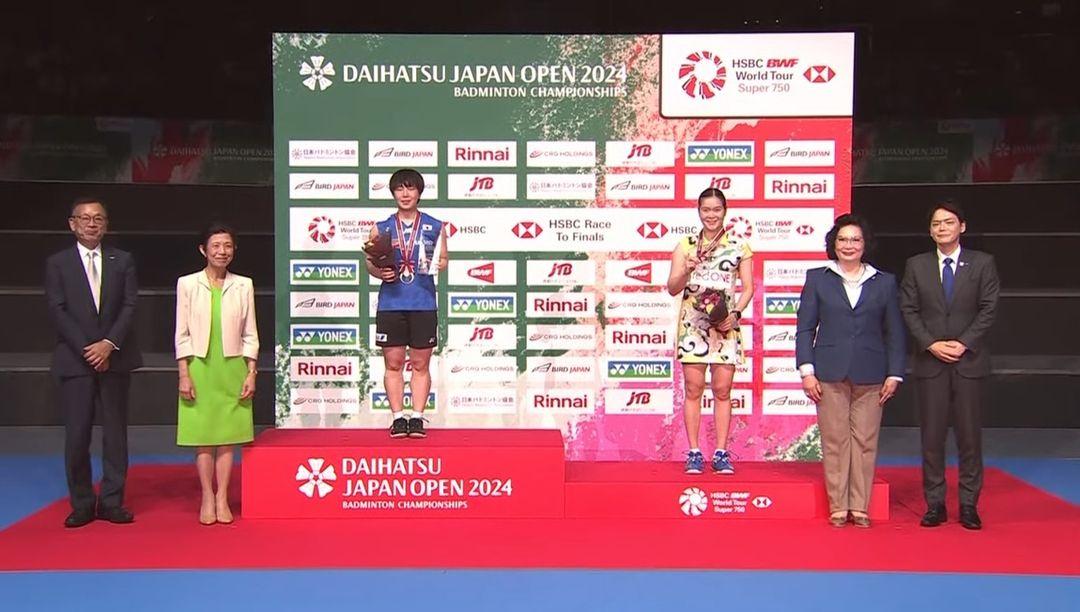 Các nhà vô địch giải DAIHATSU Japan Open 2024 - cấp độ super 750