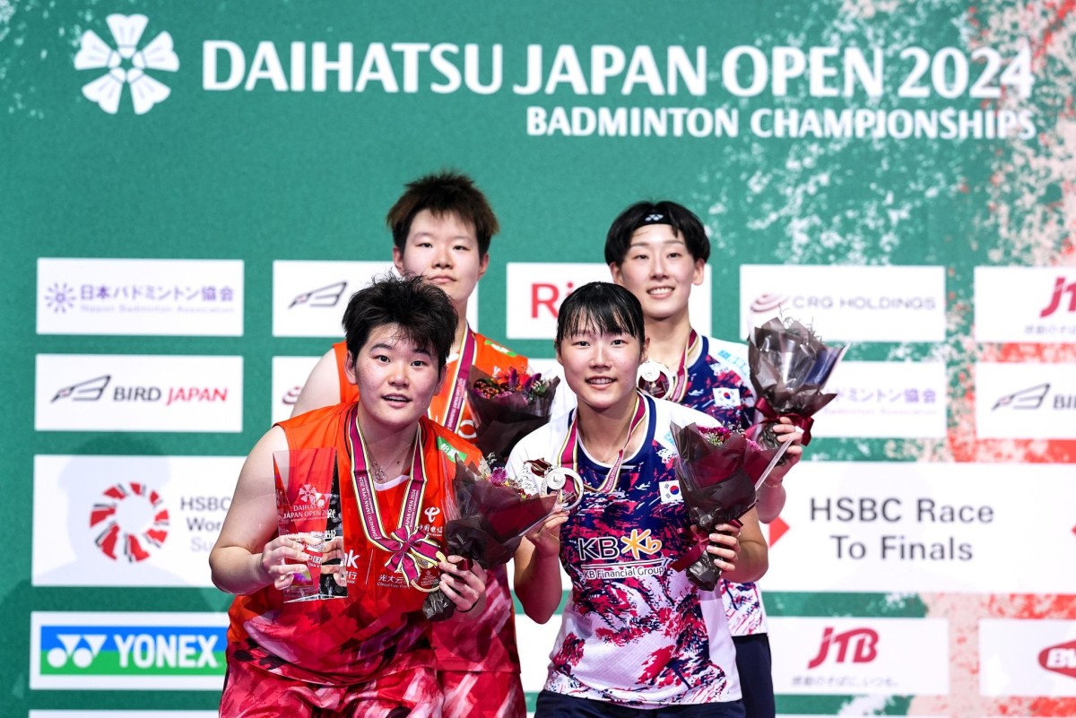 Các nhà vô địch giải DAIHATSU Japan Open 2024 - cấp độ super 750