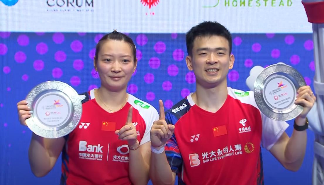 Các nhà vô địch giải KFF Singapore Badminton Open 2024 - cấp độ super 750