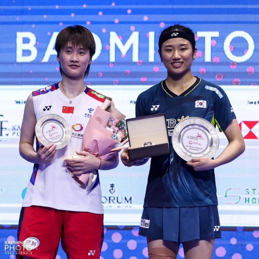 Các nhà vô địch giải KFF Singapore Badminton Open 2024 - cấp độ super 750