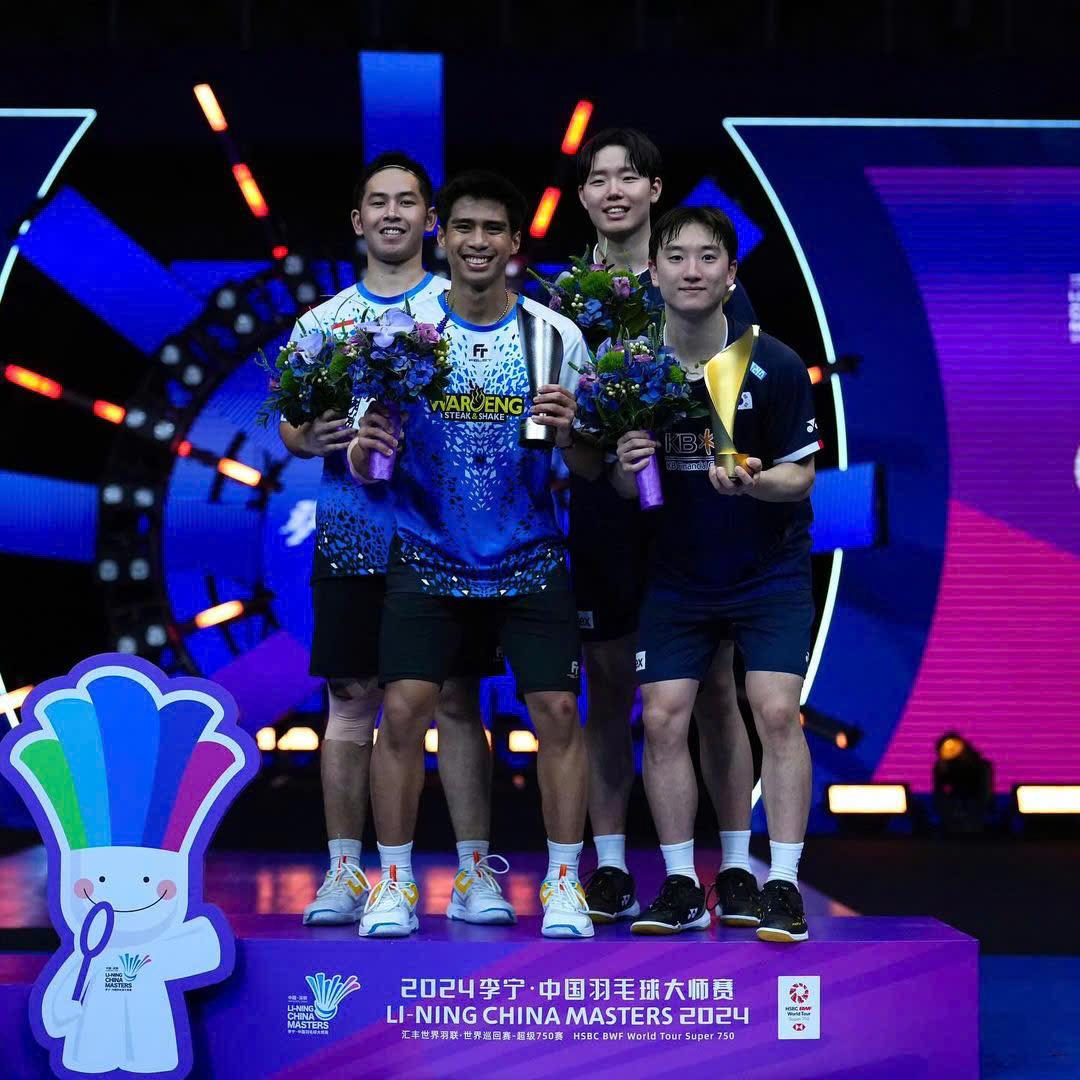 Các nhà vô địch giải LI-NING China Masters 2024 - cấp độ super 750