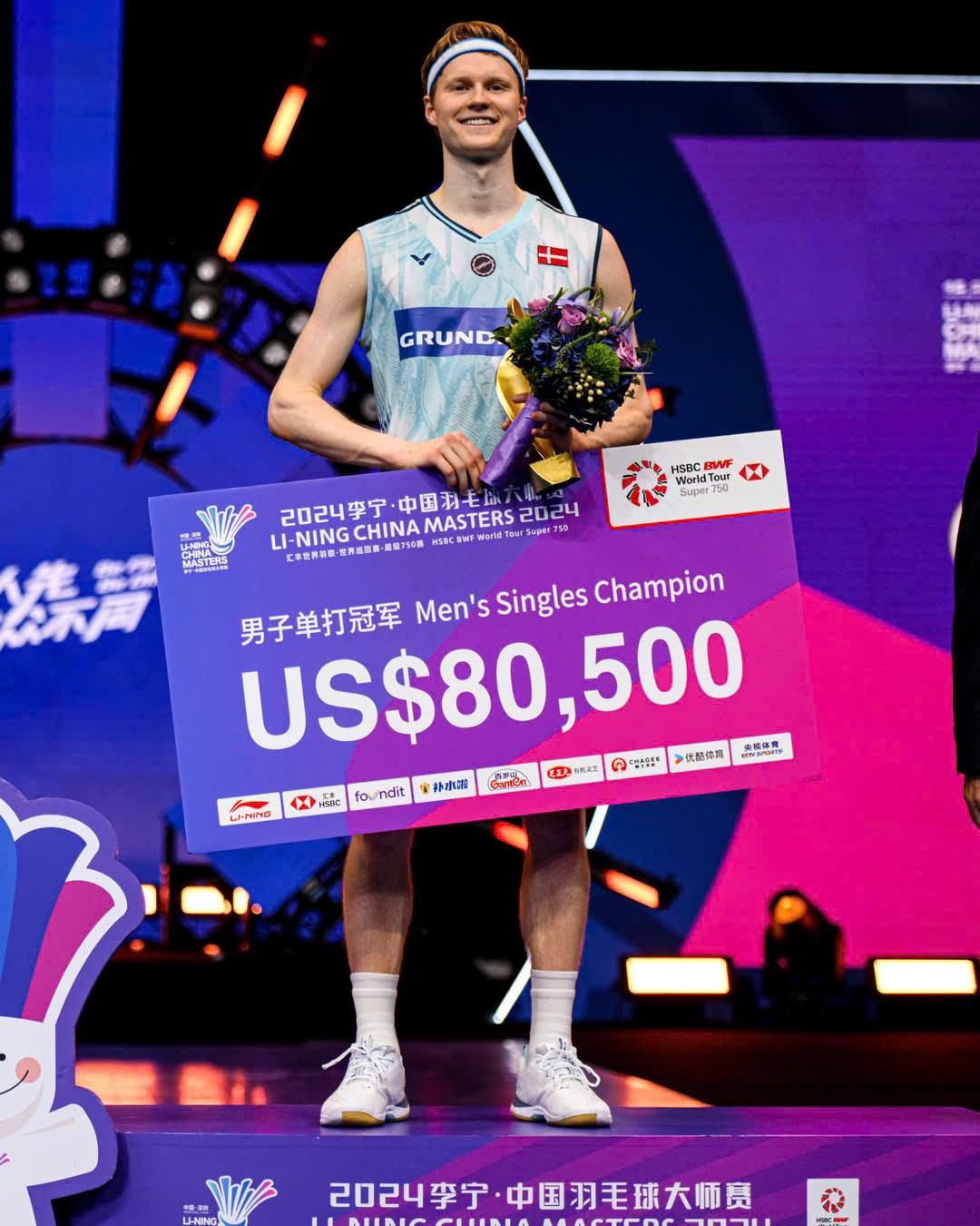 Các nhà vô địch giải LI-NING China Masters 2024 - cấp độ super 750