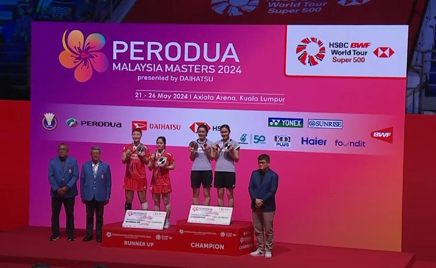 Các nhà vô địch giải PERODUA Malaysia Masters 2024 - cấp độ super 500