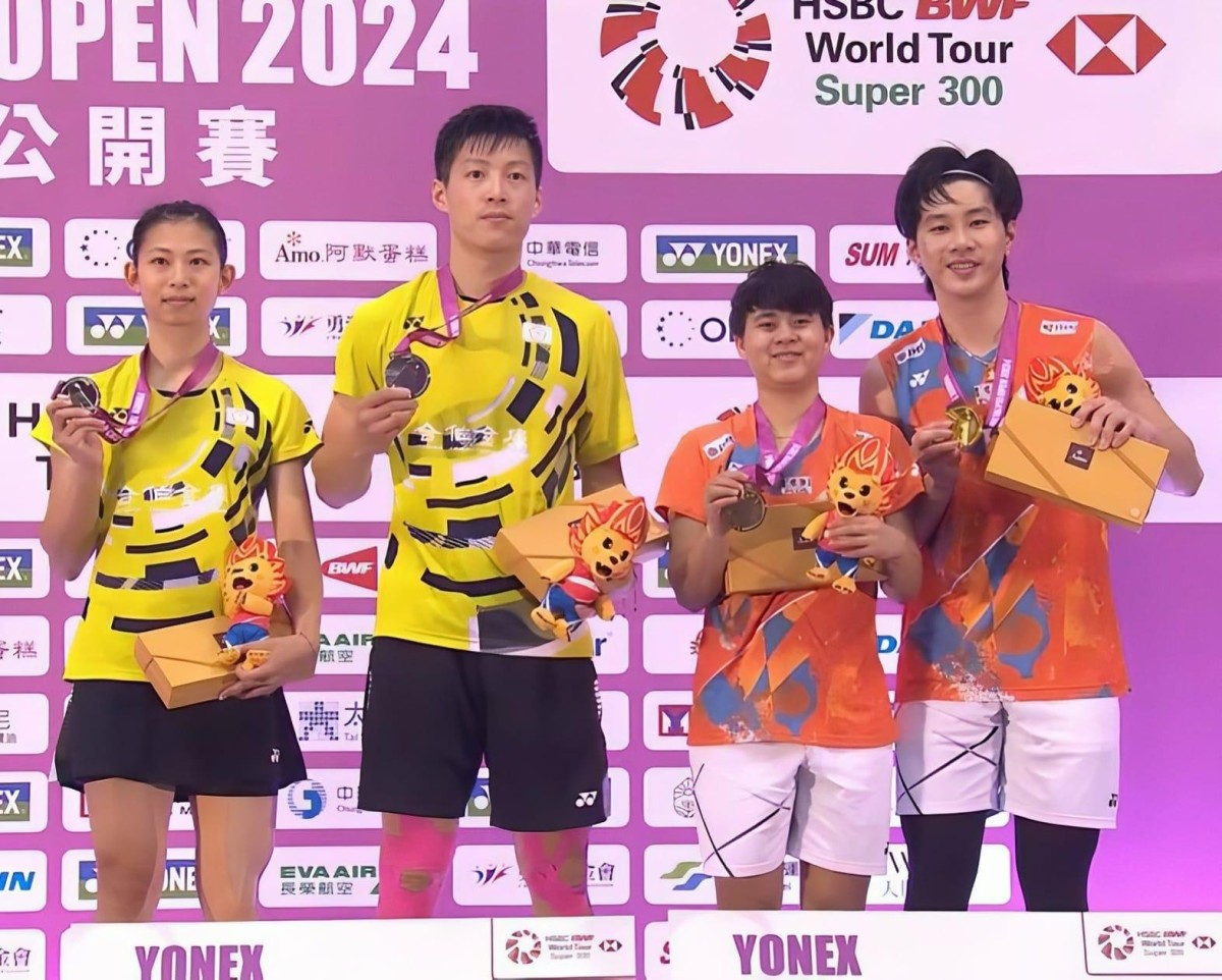 Các nhà vô địch giải Taipei Open năm 2024 - cấp độ super 300