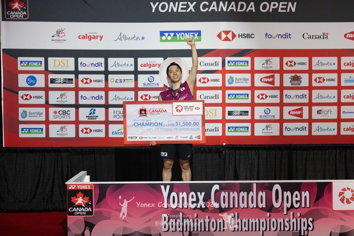 Các nhà vô địch giải YONEX Canada Open 2024 - cấp độ super 500