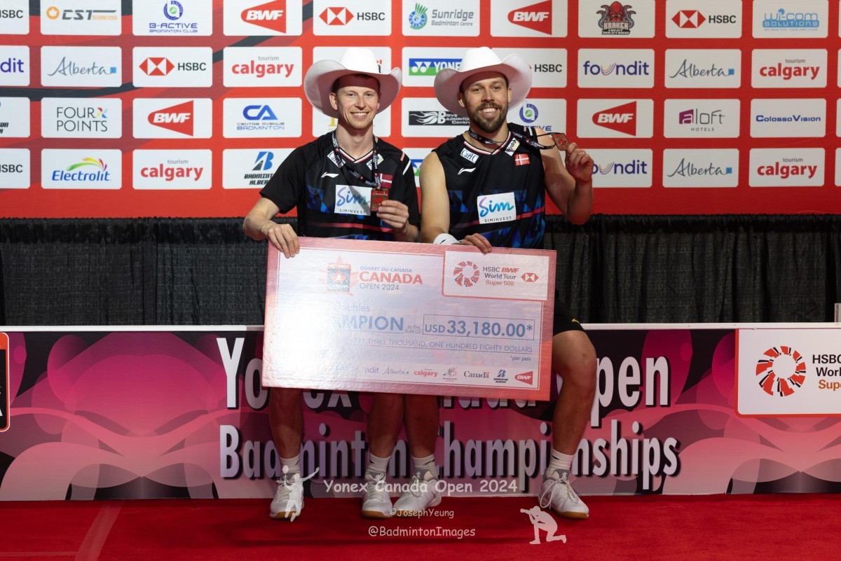 Các nhà vô địch giải YONEX Canada Open 2024 - cấp độ super 500