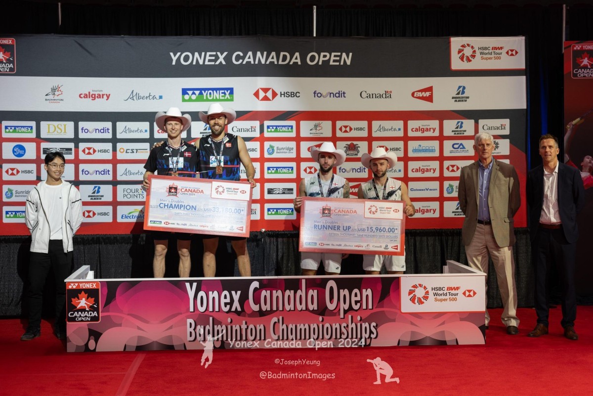 Các nhà vô địch giải YONEX Canada Open 2024 - cấp độ super 500