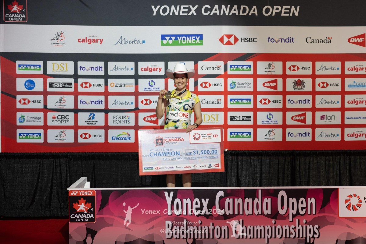 Các nhà vô địch giải YONEX Canada Open 2024 - cấp độ super 500