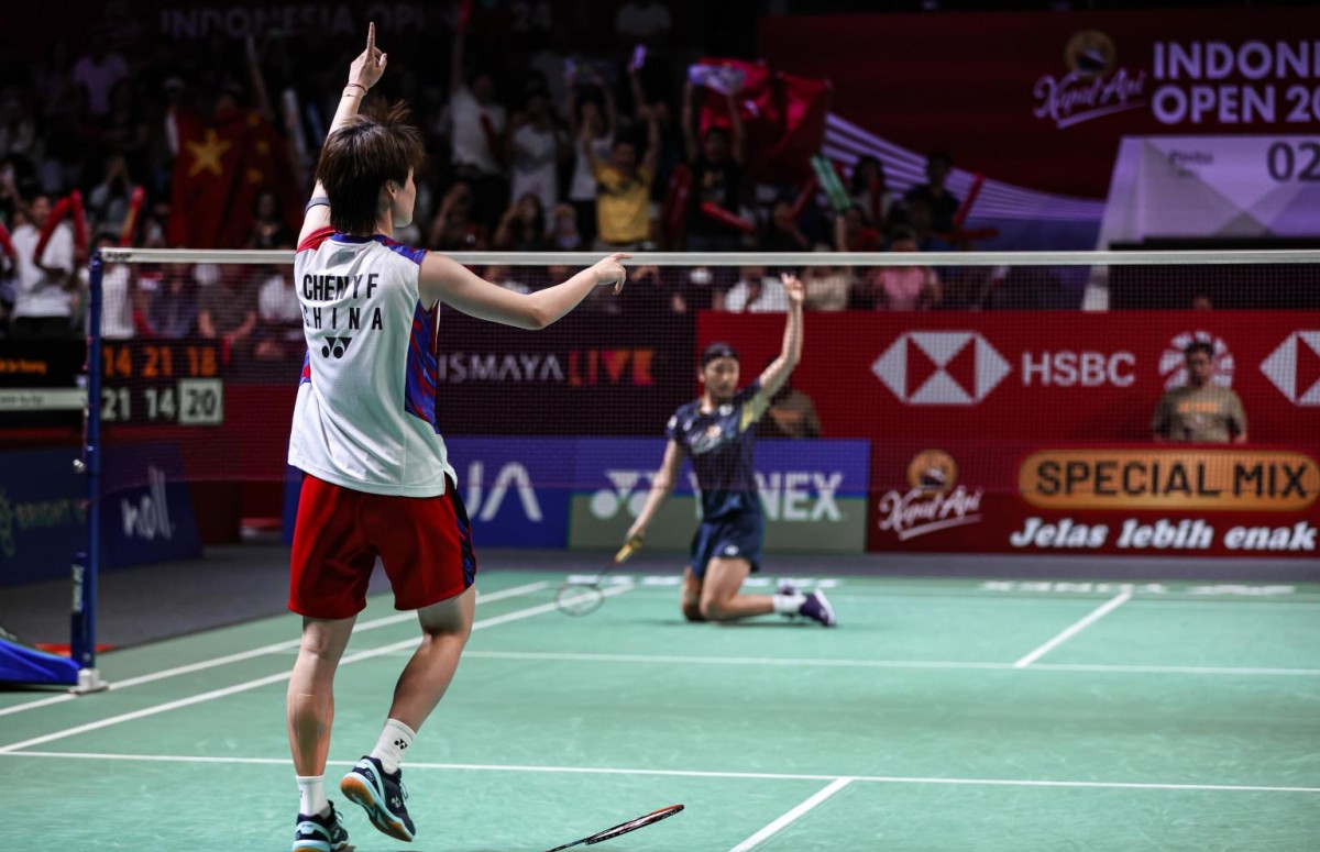 Cầu lông Trung Quốc tiếp tục áp đảo ở Indonesia Open 2024