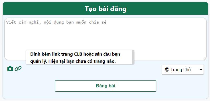 Đăng bài trên trang cá nhân