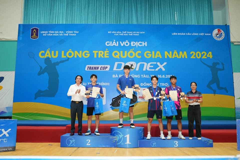 LỄ BẾ MẠC GIẢI VÔ ĐỊCH CẦU LÔNG TRẺ QUỐC GIA NĂM 2024 - TRANH CUP DONEX