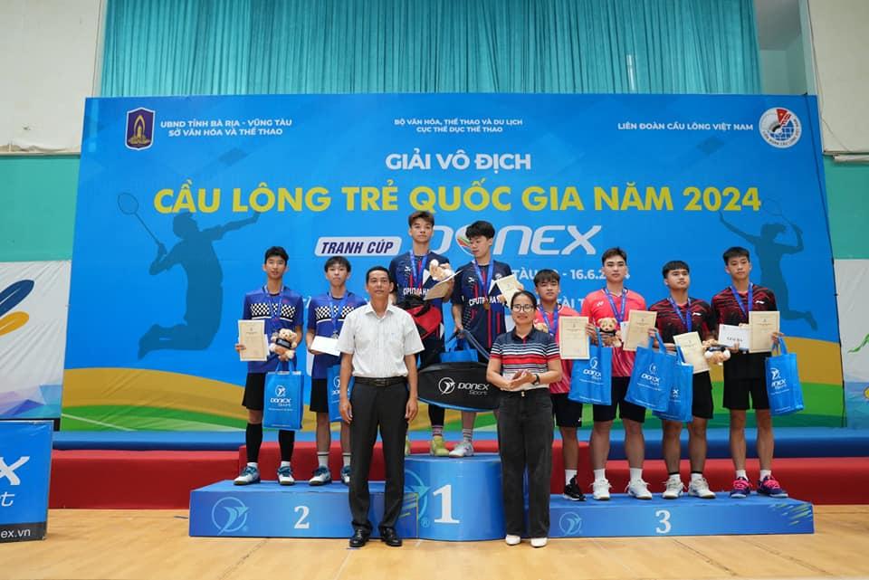 LỄ BẾ MẠC GIẢI VÔ ĐỊCH CẦU LÔNG TRẺ QUỐC GIA NĂM 2024 - TRANH CUP DONEX