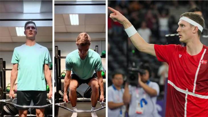 Nhà vô địch cầu lông Olympic Viktor Axelsen tiết lộ bí quyết tập luyện để thực hiện được cú đập cầu 