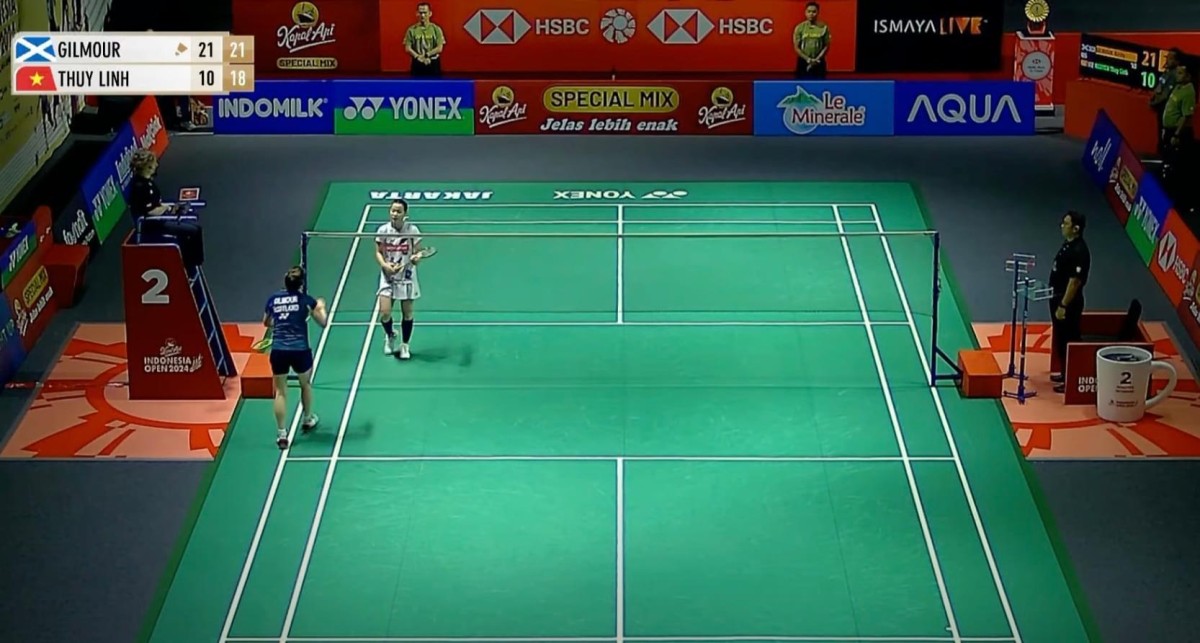 THÙY LINH DỪNG BƯỚC SỚM TẠI INDONESIA OPEN 2024